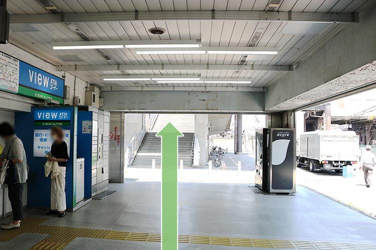 新子安駅からのアクセス02